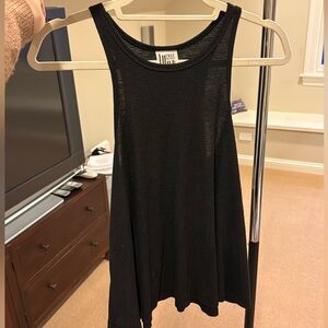 Free People black halter tank top, size s